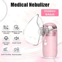 HealthVybe Compact Mini Portable Nebulizer for Medical Use – Lightweight, Travel-Friendly Design