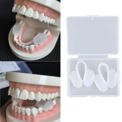 HealthVybe Set of 2 Splint Dental Sleep Mouth Guards – Anti-Snoring and Teeth Protection