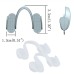HealthVybe Set of 2 Splint Dental Sleep Mouth Guards – Anti-Snoring and Teeth Protection